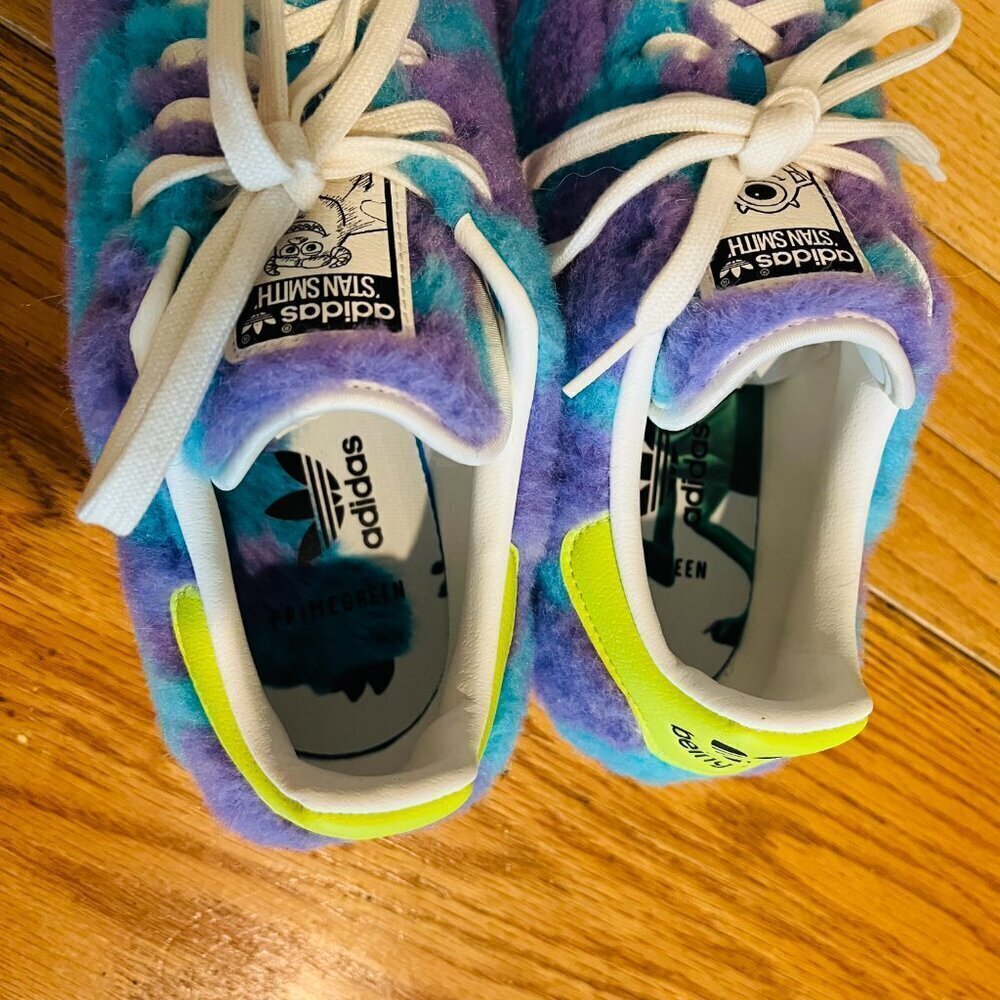 Adidas Stan Smith x Monsters Inc Mike Sulley Men’s Size 9 Custom GZ5990 - Picture 6 of 16